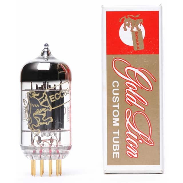 Различные типы вакуумных ламп для аудиоаппаратуры, крупным планом