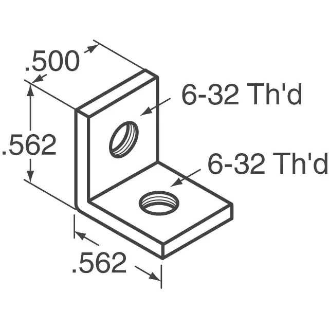 Ассортимент металлических монтажных кронштейнов и крепежной фурнитуры для электронных компонентов