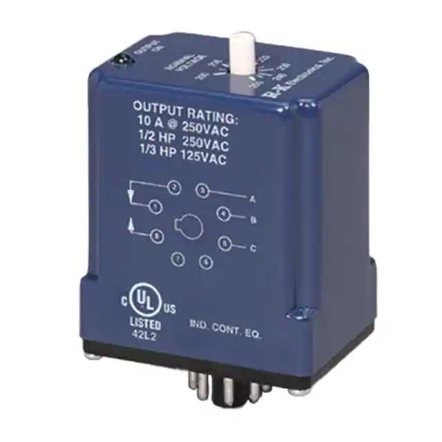 Промышленное реле контроля напряжения и тока