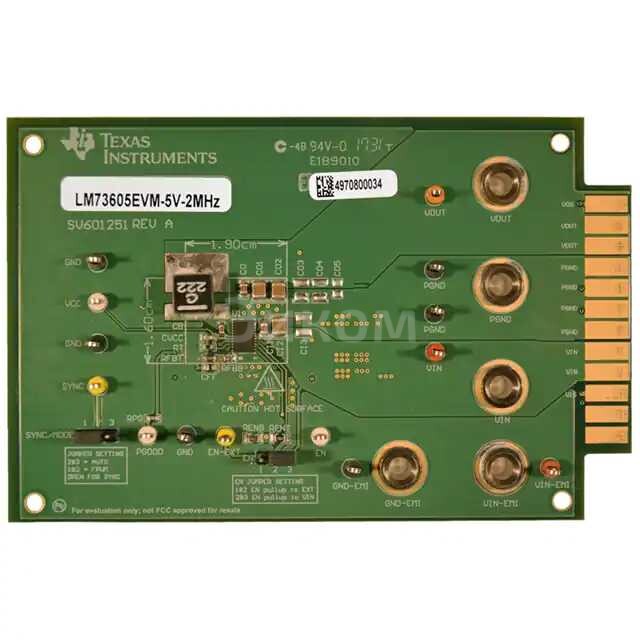 LM73605EVM-5V-2MHZ LM73605EVM-5V-2MHZ