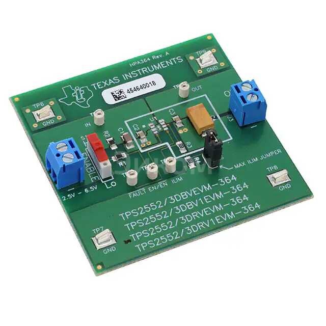 TPS2552DRVEVM-364 TPS2552DRVEVM-364