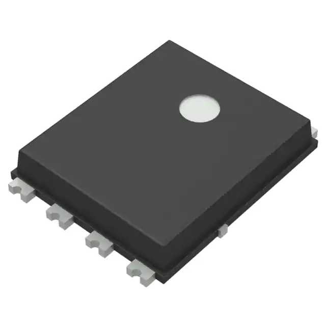 Макросъемка печатной платы с установленным MOSFET-массивом в компактном корпусе