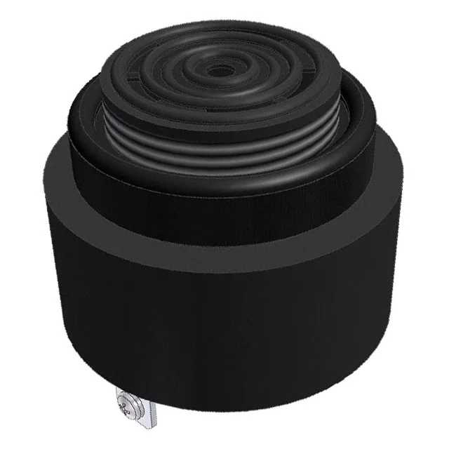 Промышленный зуммер 220В в корпусе для монтажа на DIN-рейку