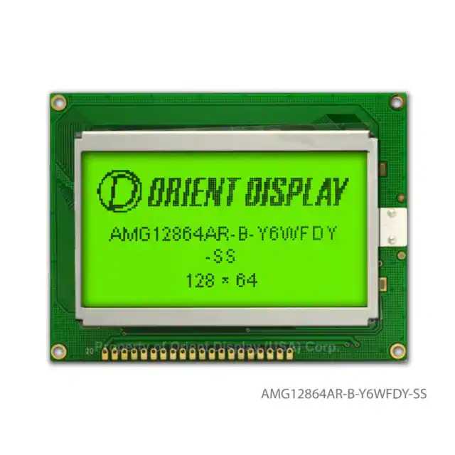 Ar b06s 1n. Transflective LCD. Amc0802br-b-y6wfdy-i2c