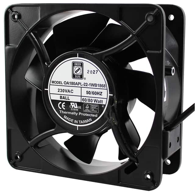 Высокопроизводительный осевой вентилятор для систем охлаждения электроники