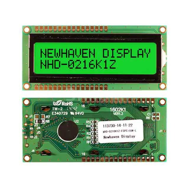 NHD-0216K1Z-FSPG-FBW-L NHD-0216K1Z-FSPG-FBW-L