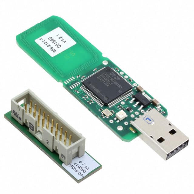 Оценочная плата для отладки и тестирования высокочастотных RFID-чипов с антенным контуром и портами для подключения