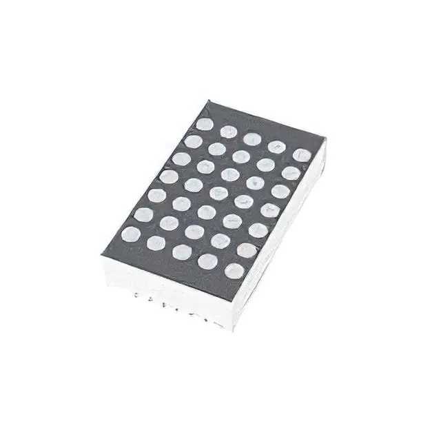 Многоразрядный LED растровый индикатор, отображающий цифры и символы