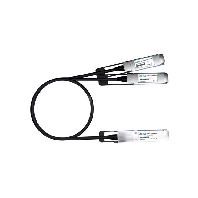 DAC-QSFP-DD-2QSFP56-2.5M-AT