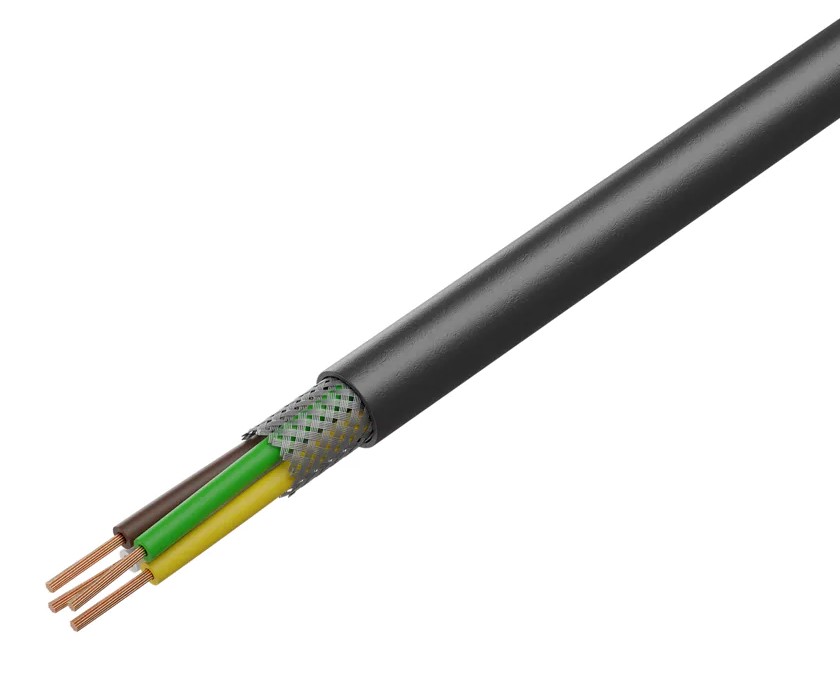 Черные кабели LiY-CY от Technokabel для промышленных систем Черные кабели LiY-CY от Technokabel для промышленных систем