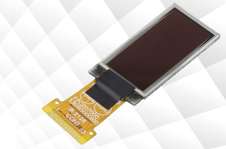 Миниатюрный OLED-дисплей REX64128A от Raystar в ассортименте Эиком Миниатюрный OLED-дисплей REX64128A от Raystar в ассортименте Эиком