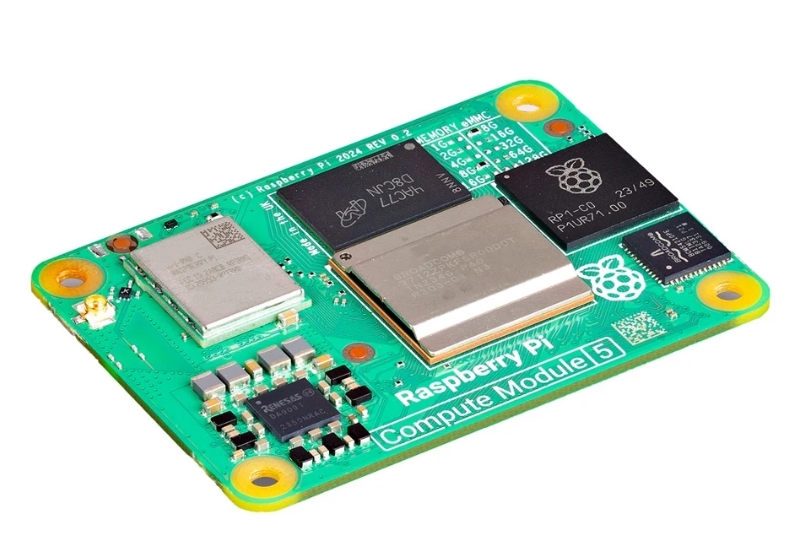 Компактные модули Raspberry Pi Compute Module 5 — мощная база для встраиваемых систем Компактные модули Raspberry Pi Compute Module 5 — мощная база для встраиваемых систем