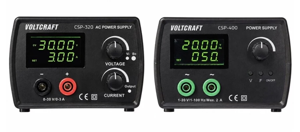 Батарейные блоки питания Voltcraft для точной диагностики электроники Батарейные блоки питания Voltcraft для точной диагностики электроники