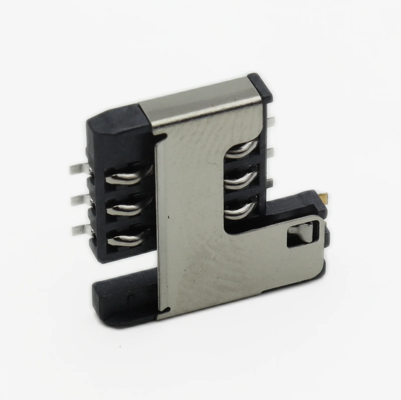 Угловой разъем для SIM/SAM карты с механизмом push-pull CCM03-3754LFT R102: как обеспечить стабильность при вибрации?