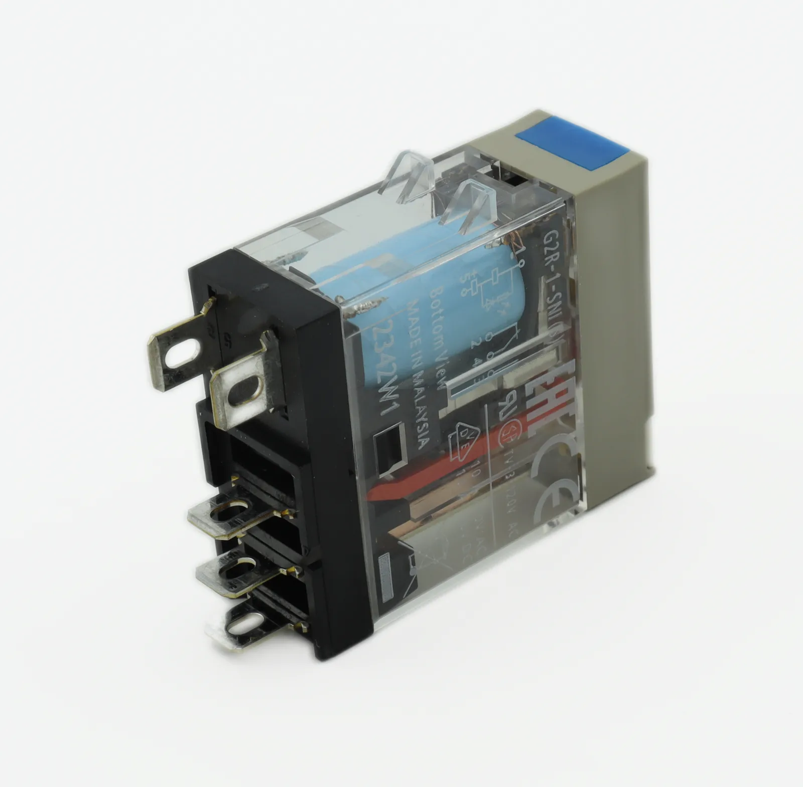 Технический разбор электромагнитного реле G2R-1-SNI 24VDC (S): нюансы коммутации индуктивных нагрузок
