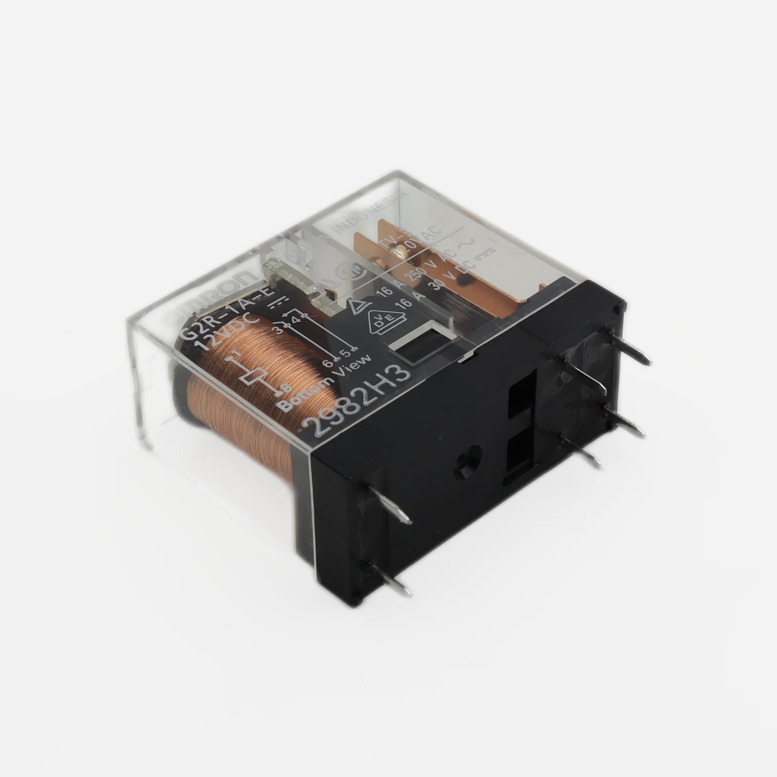 Электромагнитное реле G2R-1A-E 12VDC: вопросы совместимости с платой?