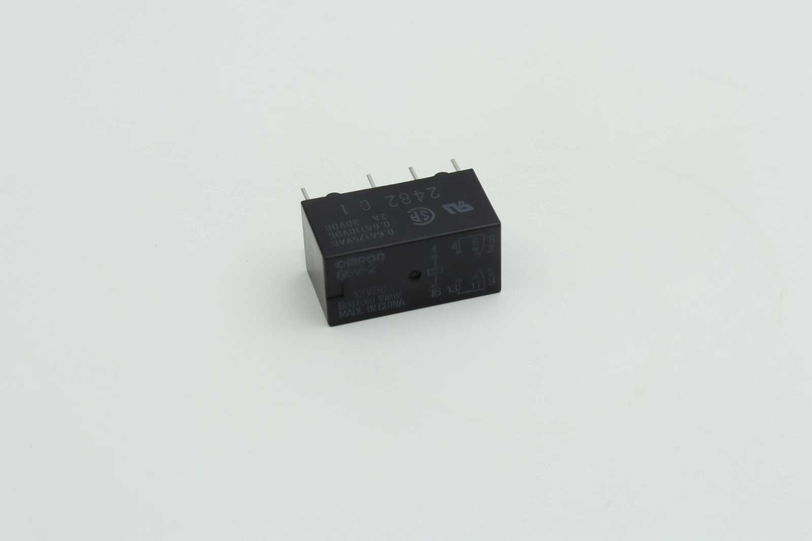 G5V-2-DC12 от Omron Electronics: Надежное Реле: DPDT 2A 12VDC для промышленных задач G5V-2-DC12 от Omron Electronics: Надежное Реле: DPDT 2A 12VDC для промышленных задач